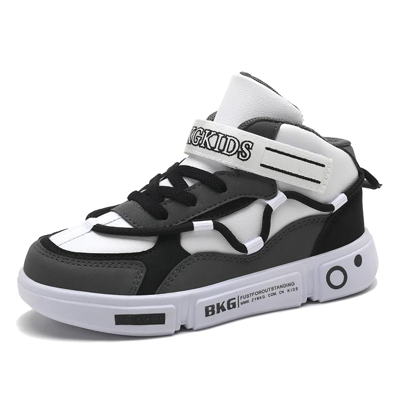 

New Boys High quality Sneakers Kids Fashion breathable Soft Sports Shoes Children Non-slip Fur Casual Shoes Kid Shoes