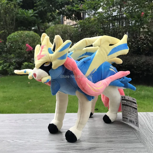 Pokemon Sword Shield Stuffed Plush Toys 30cm Zamazenta Zacian