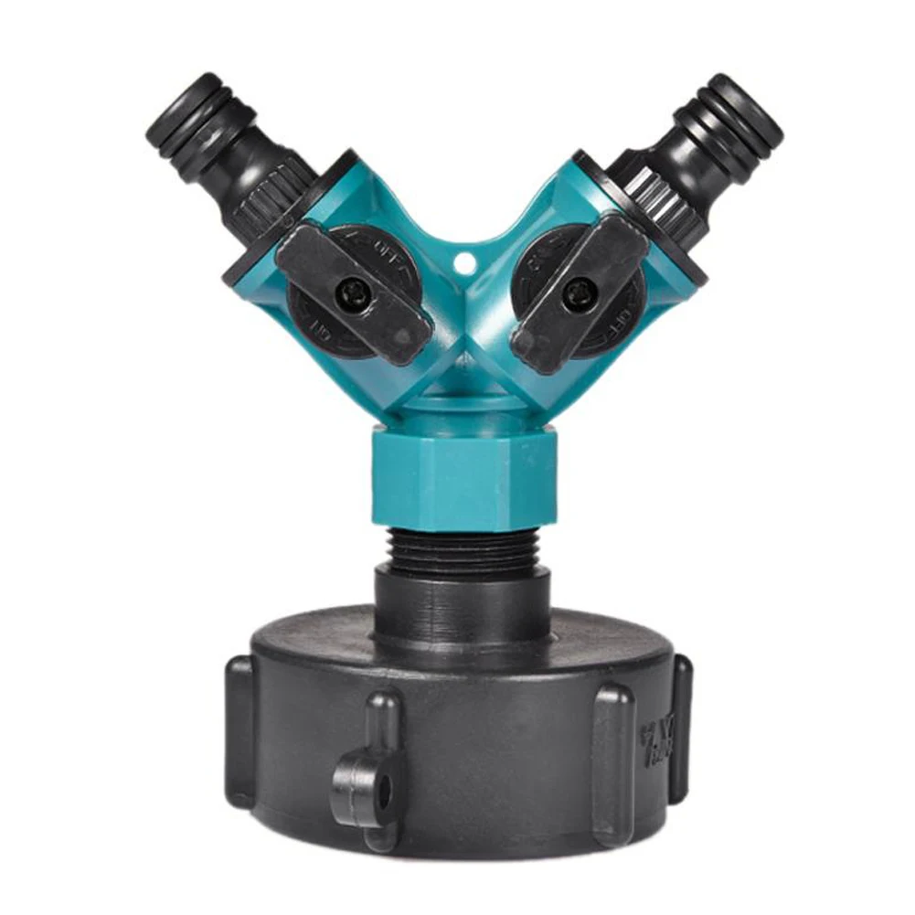 Faucet Y-type Distribution Plastic Switch Water Pipe Double Head Small Nozzle Saving Watering Irrigation Tool Kits Faucet Y-type Distribution Plastic Switch Water Pipe Double Head Small Nozzle Saving Watering Irrigation Tool Kits