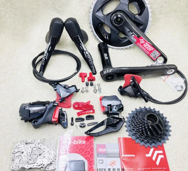 SRAM force ETAP AXS groupset 2*12s road bike 28T 33T