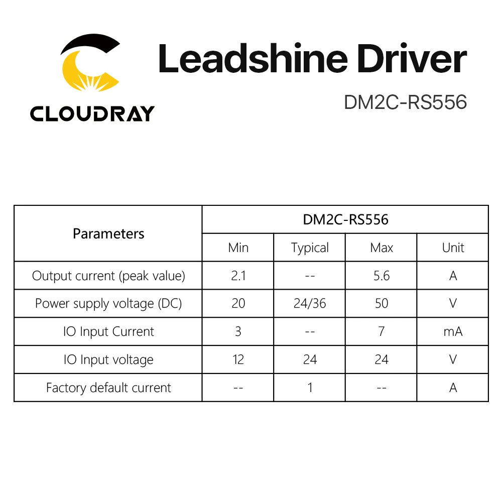 leadshine integrado stepper motor open loop drive 03