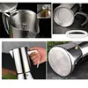 geyser coffee makers  304 Stainless Steel expresso induction cafetera coffee moka pot machine Stove top гейзерная кофеварка 모카포트 ► Photo 2/6