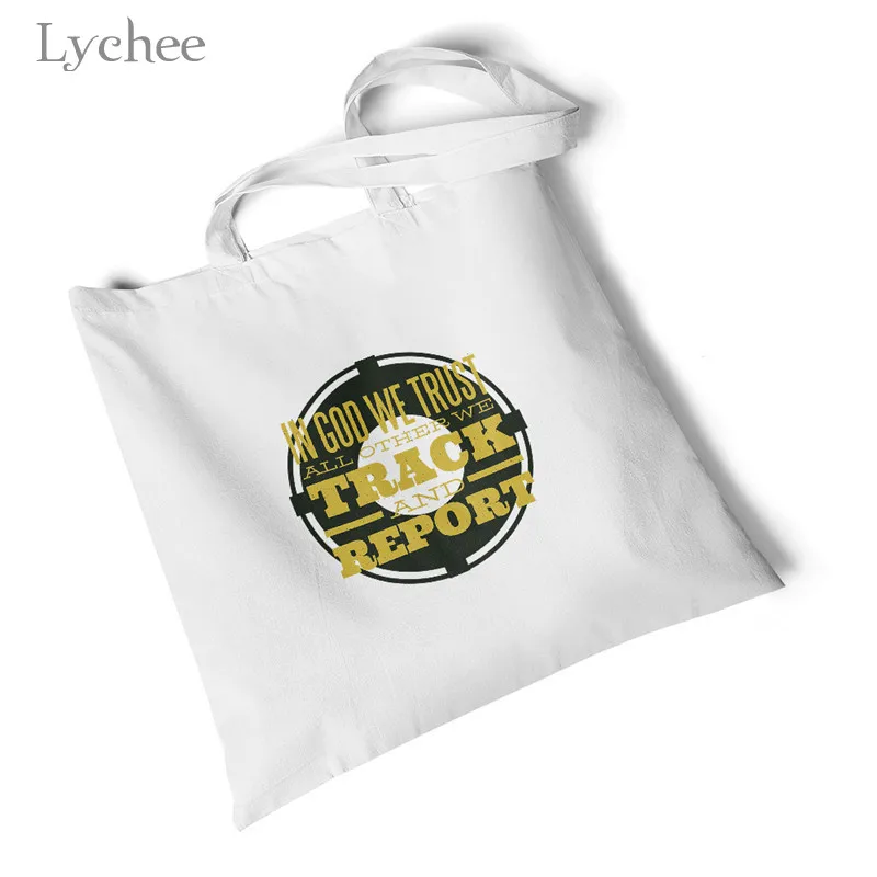 Lychee женские холщовые сумки с буквенным принтом Повседневная пляжная простая сумка через плечо хозяйственные сумки большие студенческие сумочки