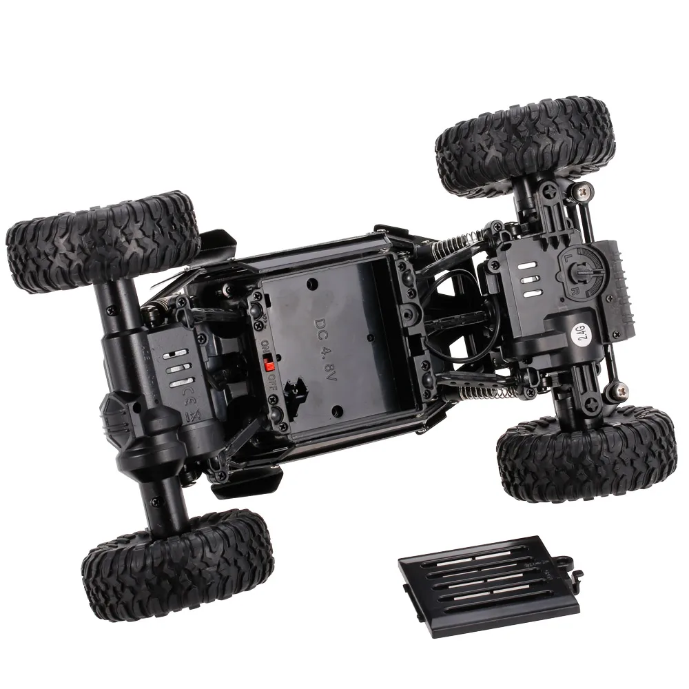 Flytec 9118 RC автомобиль 1/18 2,4G 4WD корпус из сплава гусеничный RC багги скалолазание автомобиль раскладушка внедорожник игрушечный автомобиль