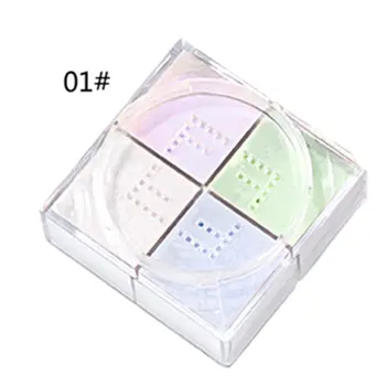 

4 Colors/SET Face Makeup Powder Breathable Waterproof Skin Finish Loose Powder Oil-Control Cosmetic Face Beauty Tool