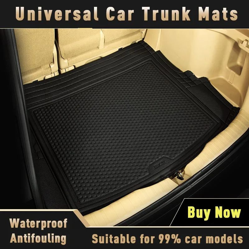 

Universal Car Trunk Mats for audi q7 2016 LEXUS lx 570 lx470 rx300 skoda rapid Car Accessories Cargo Liner Boot Carpet Trunk Mat