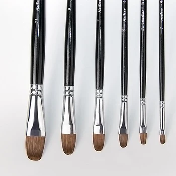 

Wood Watercolor Brush Acrylic Paint Brush Set For Drawing Painting Art Supplies Brush Pen Artist Oil Painting Brushes