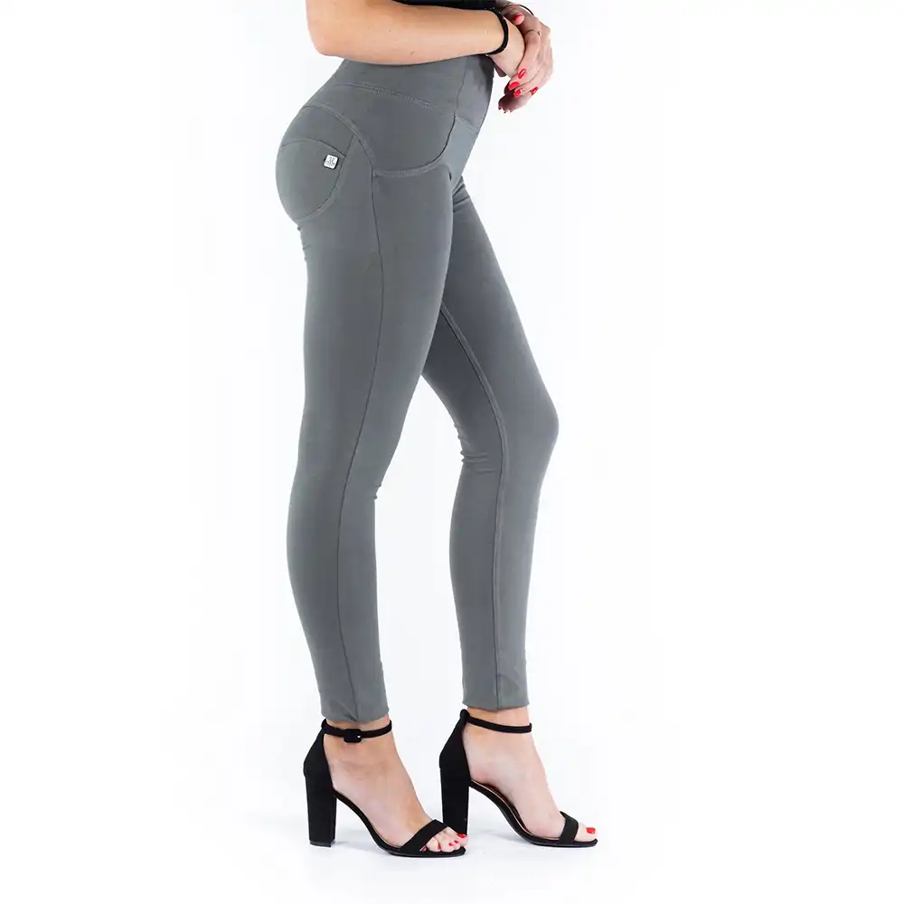 high rise skinny trousers