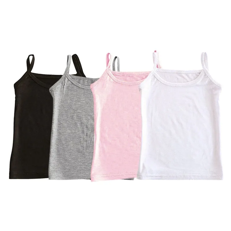 Camisole Kids Girls Girl Tank Top Kids Girls Undershirts Baby