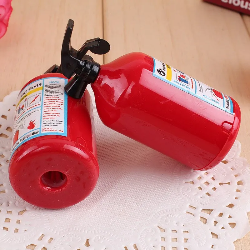 

Pencil Sharpener Cute Fire Extinguisher Shape Student Stationery for Kids Prizes Gifts Creative Papeleria 1 Pc