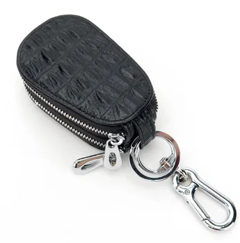 

Alligator Unisex Key Holder Genuine Leather Arrival Bag Portable Cowh Leather Pouch Clutch Small Porta Chaves Key Wallet D984