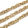 1 Meter 12x15mm Stainless Steel Cable Chain Heavy Circle Textured Chunky Chains for Punk Rock Jewelry Making ► Photo 2/6