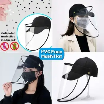 

Protective Face Mouth Mask Particulate Respirator Hat Mask Anti-Spitting Splash Prevents Saliva Transmission Windproof Sand Mask