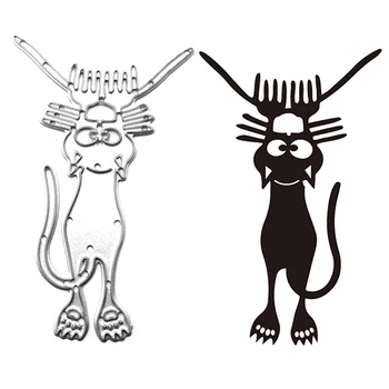 

Metal Cat Cutting Dies DIY Decoration Home Card Scrapbooking Craft Paper Art