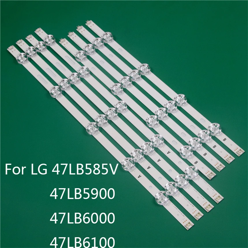LED TV Illumination Part Replacement For LG 47LB585V 47LB5900 47LB6000 47LB6100 LED Bar Backlight Strip Line Ruler DRT3.0 47 A B