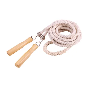 

Group Wooden Handle Ergonomic Non Slip Jump Rope Exercise Adult Sports Fun Fitness Equipment Indoor Outdoor Weight Loss Workout