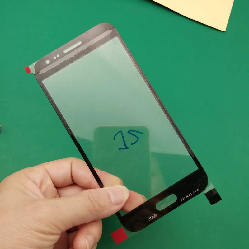 5pcs Original glass+oca film LCD Front Touch Screen Glass Outer Lens For SM Galaxy J2 2015 J200 J200F J200Y J200G J200H J200GU