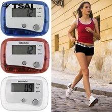 Горячий легкий дизайн зажим для ремня для легкого использования Мини цифровой ЖК Шаг шагомера расстояние ходьбы Счетчик ABS до 99999 шагов