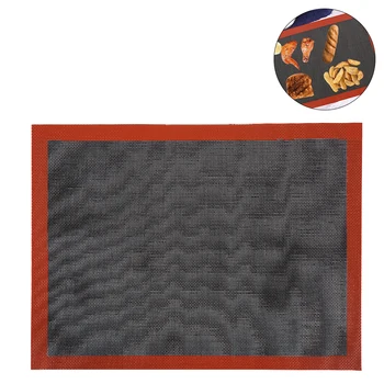 

Non-Stick Silicone Baking Mat Sheet Liner Tool for Cookie /Bread/ Macaroon/Biscuit Kitchen Bakeware Accessories Tool 40x30cm