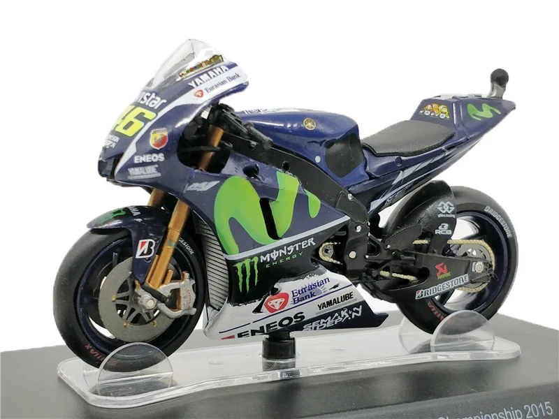 Завод 1:24 Yamaha YZR wc мотоцикл сплав автомобиль игрушки для детей модель детской игрушки подарок оригинальная коробка