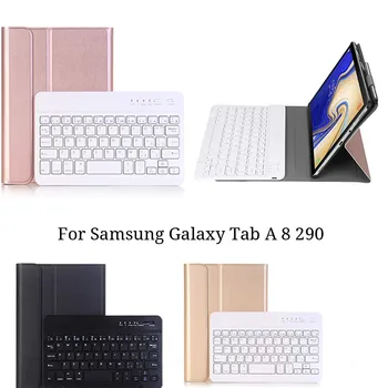 

Ultra-Thin Leather Case With Detachable Blueteeth Keyboard Cover For Samsung Galaxy Tab A 8 2019 T290 200 mA