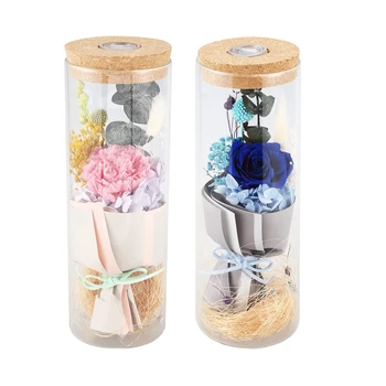 

Eternal Flower Rose Wishing Bottle Christmas Valentine's Day Gift Creative Rose