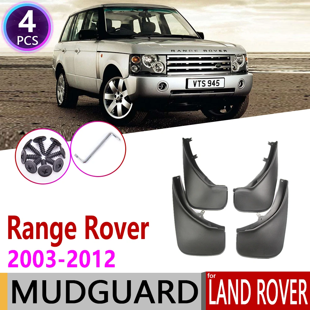 

Mudflap for Land Rover Range Rover 2003~2012 L322 Fender Mud Guard Flap Splash Flaps Mudguards Accessories 2006 2007 2008 2009