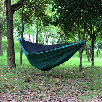 

With Mosquito Net Ultra-Lightweight Nylon Double Hammock Outdoor Umbrella Encryption Mesh Hammock chair swing hanging chair