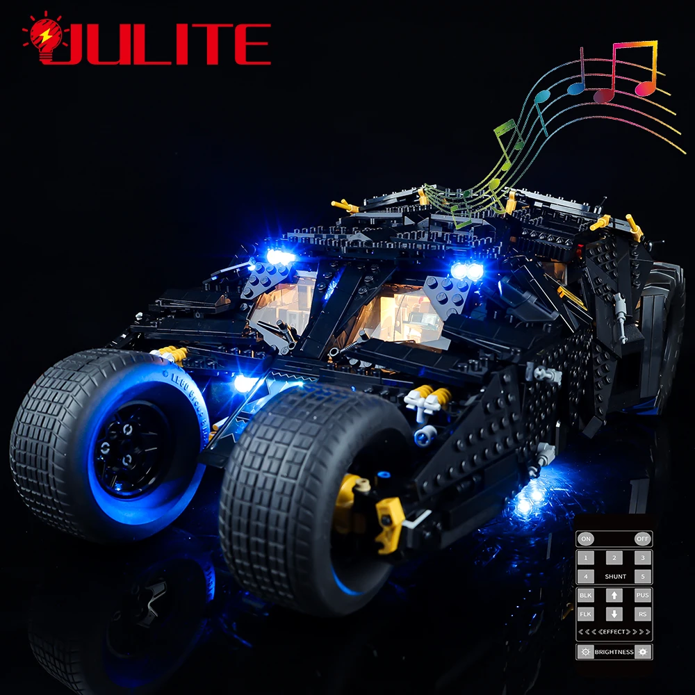 Kit Luci A Led Per Il Modello Di Auto Tumbler 76240 Regali Per Bambini Set Di Giocattoli Fai Da Te (Non Inclusi I Blocchi Di Costruzione)
