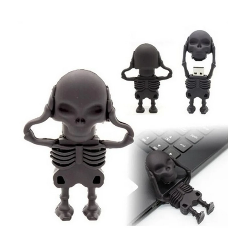 Skeletonn USB 3,0 32 Гб 64 Гб мини usb флэш-накопитель 128 ГБ Флешка 16 ГБ 8 ГБ флеш-накопитель u Диск флеш-карта памяти Бесплатный микро-адаптер