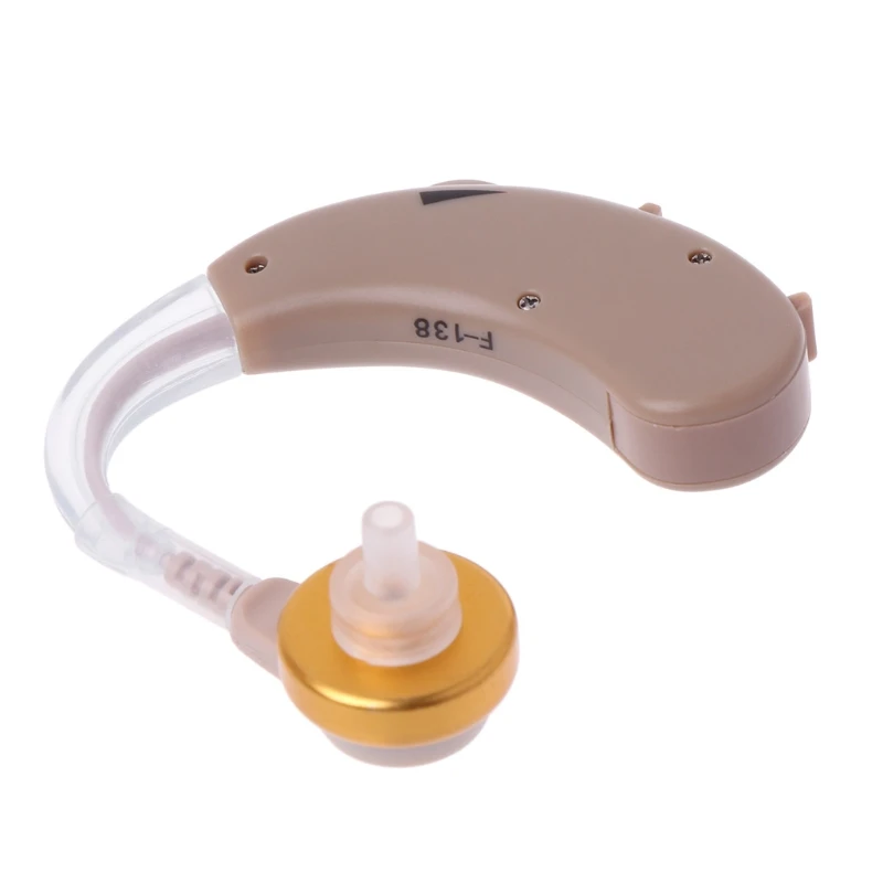 F 138 тон BTE звуковой слуховой аппарат в ухо цифровой мини услышать Hearing Aid слуховые