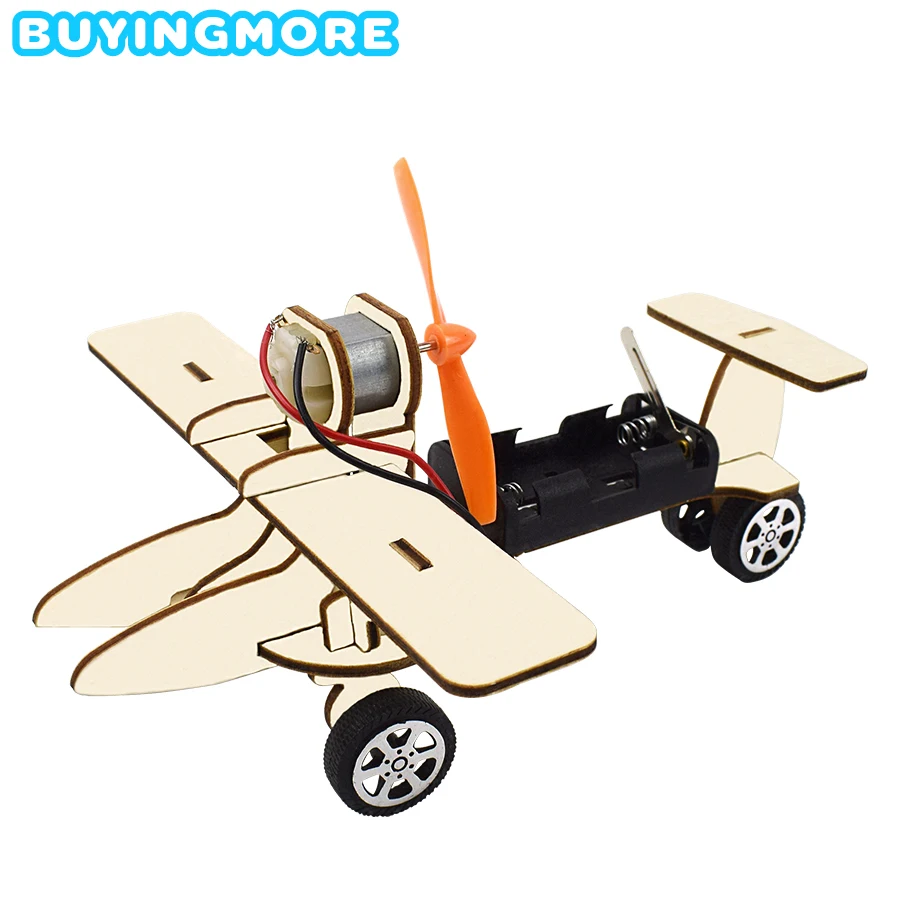 Electric Glider Modle DIY Kit Science Toys for Boys Physics Experiments Sets Kids Education Creative Gift Set Robot | Игрушки и хобби