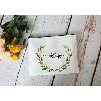 

Cosmetic Bag Personalized Make Up Bag Bridesmaid Proposal Maid of Honor Bag Bridesmaid Bag Canvas Bag Bridal Party Gift