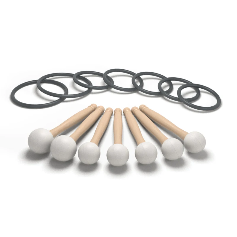 TOPFUND чакра Набор из 7 шт &quot 12&quot Цветные матовые кварцевые хрустальные поющие