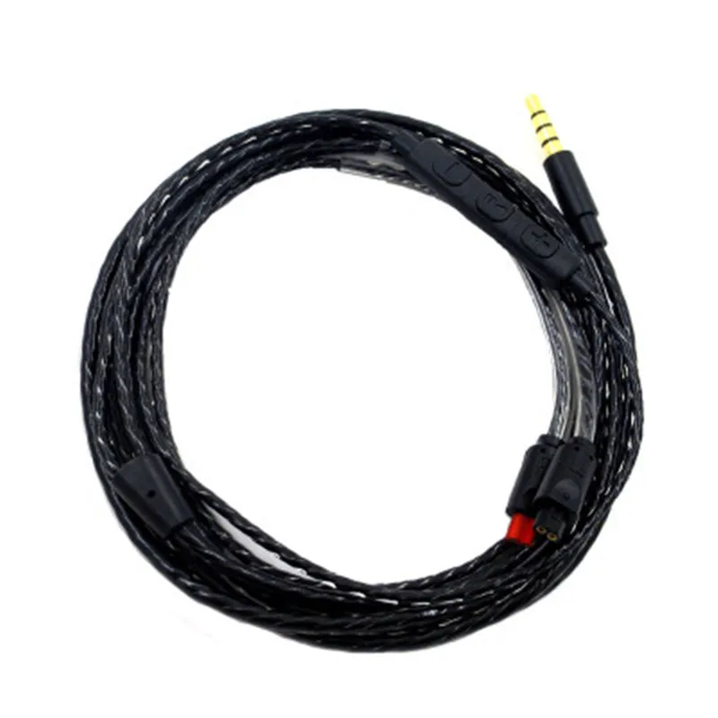 Replacement Audio Cable For Audio Technica ATH IM50 im70 IM01 im03 im04 Headphones Cord Headsets Wire Connecter Volume Control