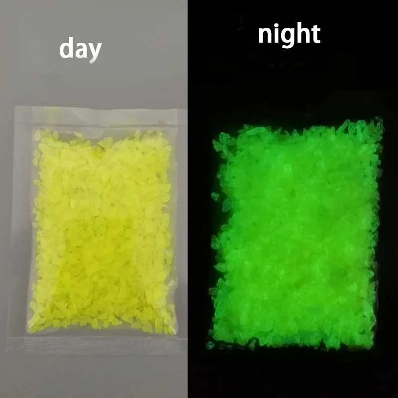 DIY светящийся песок фосфоресцирующий романтичный Небесно Голубой аквариум