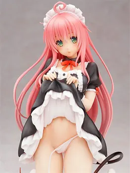 

20cm Anime Alter TO LOVE RU DARKNESS LALA Satalin Deviluke Maid Ver. PVC Action Figure Anime Sexy Girl Figure Model Toys Gif