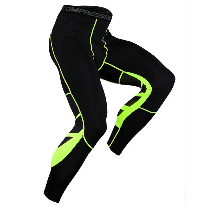 Новые мужские штаны для бега утягивающие брюки для мужчин спортивные Леггинсы быстросохнущая фитнес эластичная Спортивная одежда для спортзала Беговые брюки мужские