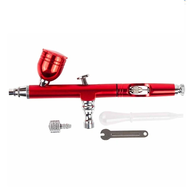 New 7Cc 0.3 Nozzles Airbrush With 11Pcs Set Cleaning Accessories Cake Decorating Brushes For Manicure Air Brush