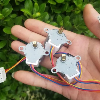 

1pcs New DC12V 4 phase 5 line 24 byj48 1:6 4 slows stepper motor micro motor
