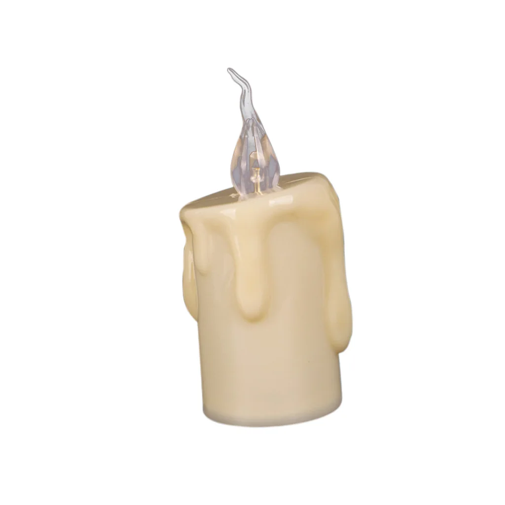 Flameless LED Candles Electric Tea Light Taper Candles for Dinner Wedding Party Centerpiece Decoration