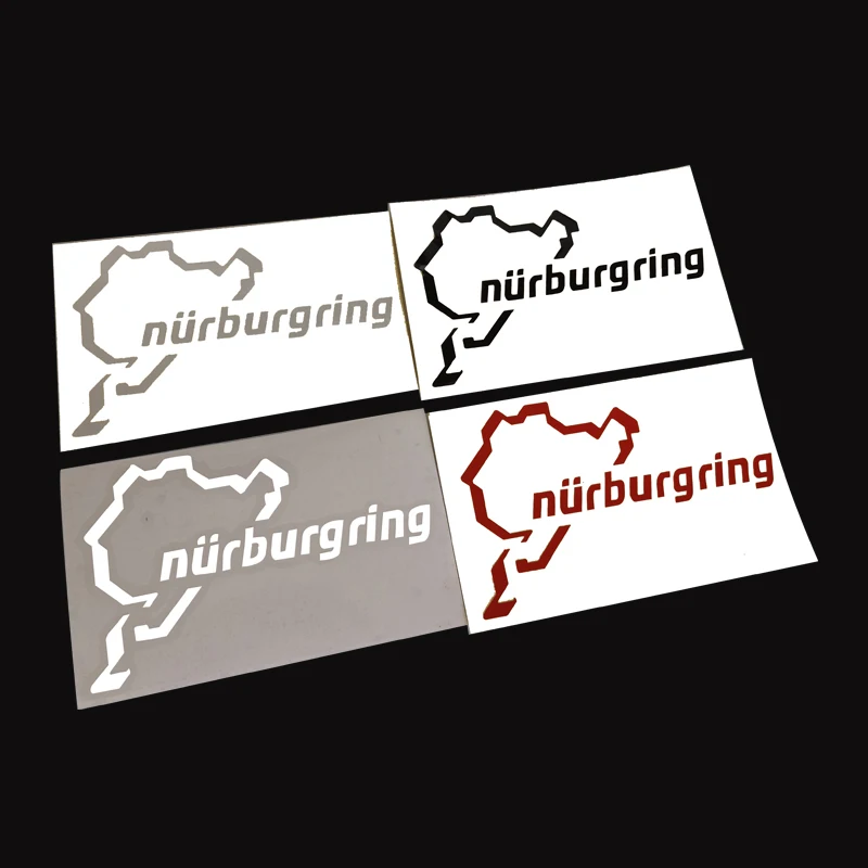 

Automobile For Car body Rear windshield Fuel tank cap Trunk window Door Bunper Racing Motor Sport Nurburgring Sticker For BYMTM