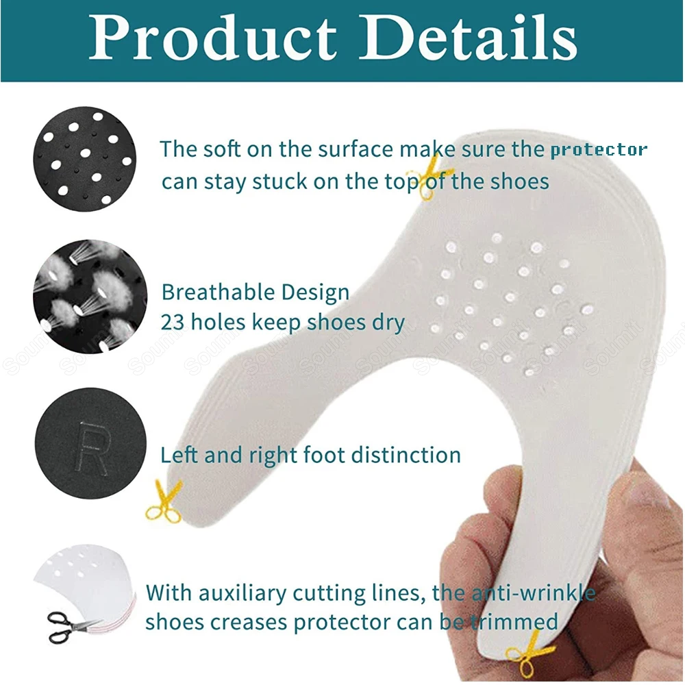 New Shoe Head Protector Wrinkle Resistant Shoe Toe Crease Anti Plis  Chaussure Anti Falten Schuhe Anti Crease Protector Calzado - AliExpress