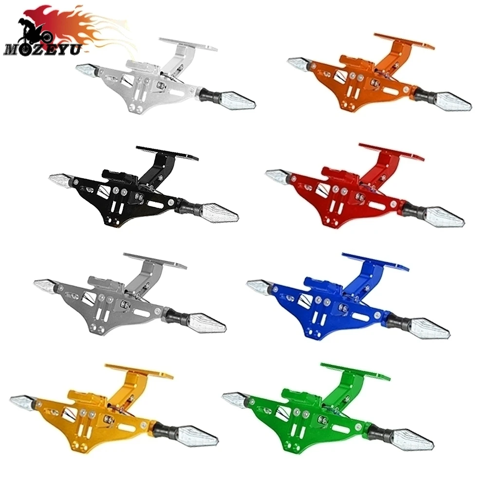 Для KAWASAKI NINJA ninja400 300 400R CNC мотоциклетный номерной знак кронштейн Holde регулируемый угол ниндзя 125 Z125/Z125 PRO Z125