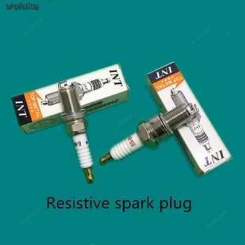 

Automotive universal small square with resistance type BKR6 small head spark plug BPR6 with resistance spark plug CD50 Q04