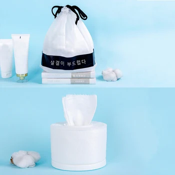 

Disposable Face Towel Non-Woven Facial Tissue One-Time Makeup Wipes Cotton Pads Facial Cleansing Roll Paper Tissue Makeup Towel