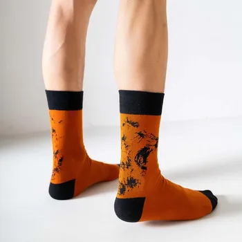 

Cool Animal Design Warm Personality Funny Socks Gentleman Jacquard Sokken Happy Business Socks Men Skarpetki Calcetines Hombre
