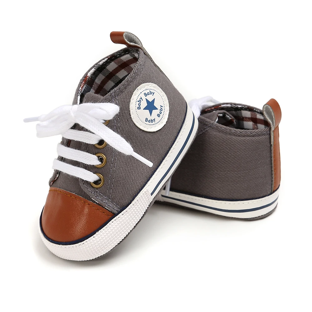 Мода новорожденных ткань, туфли осенние обувь для мальчика на возраст от 0 до 18 месяцев, анти-нескользящие носки-тапочки для малышей ясельного возраста, для прогулок обувь
