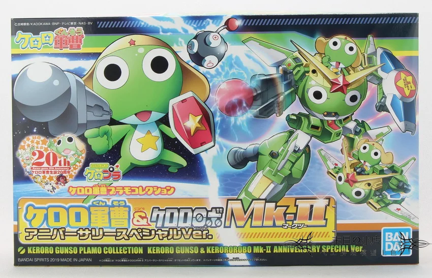 Bandai металлический цвет KERRORJuncao MK II 20th anniversary Edition Сборная модель ПВХ экшн Сборная модель игрушки