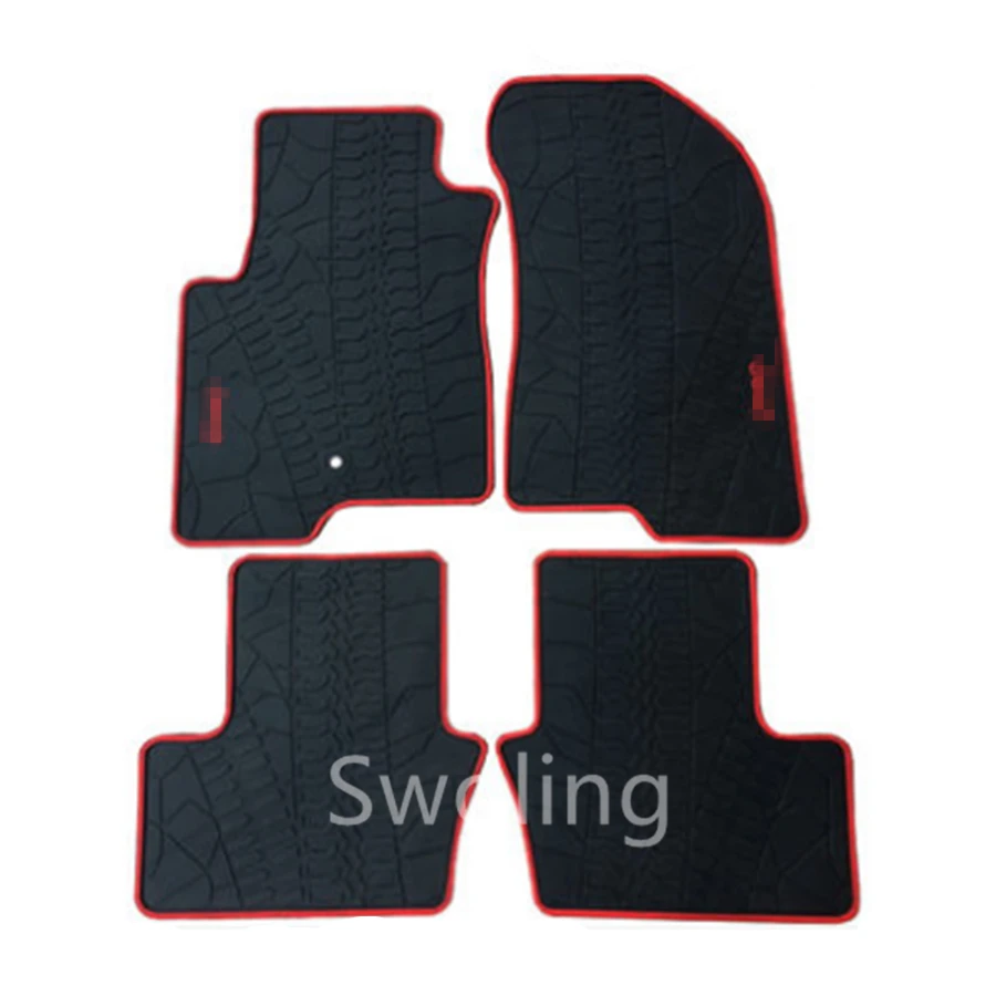 

YJ99 For Jeep Patriot High Quality Waterproof Anti Skip Latex Durable Carpets Special Rubber Car Floor Mats